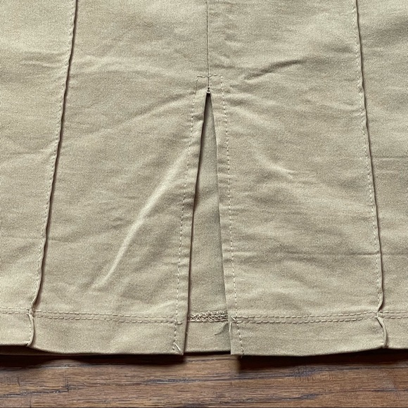 Vintage Krizia D tan midi pencil skirt size medium - Picture 5 of 13